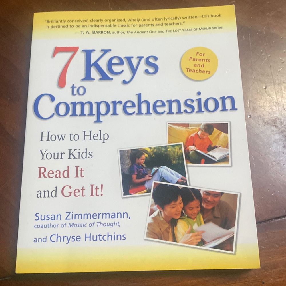 7 Keys to Comprehension Book